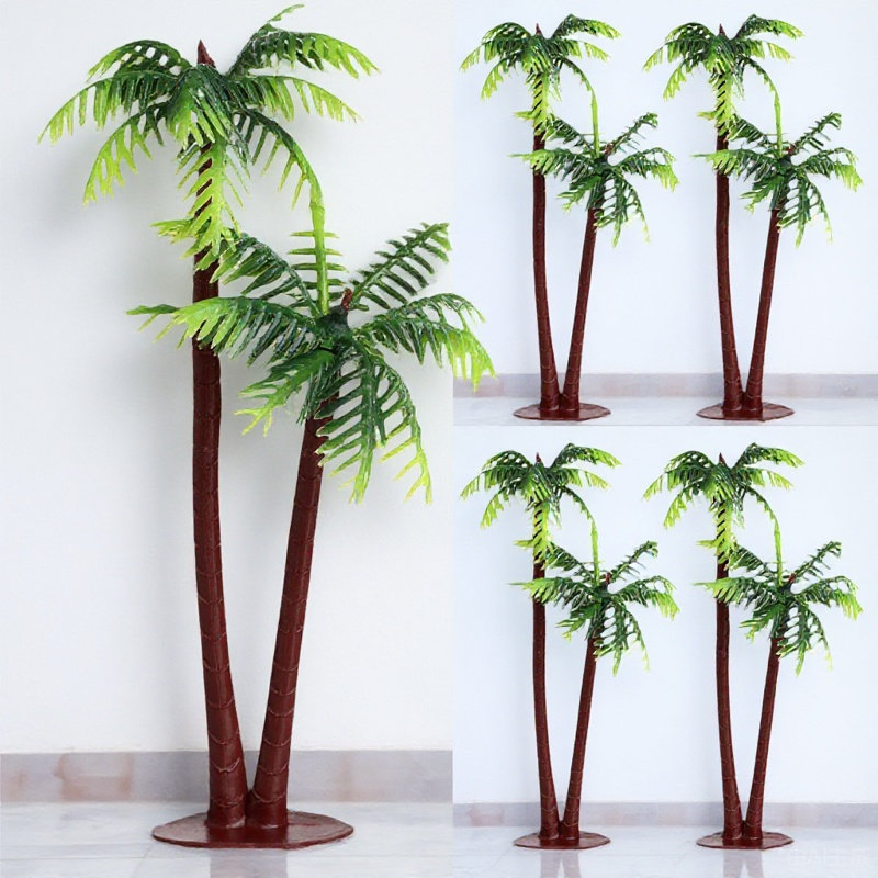 Aquarium Planted Tree - 5 قطع من نباتات نخيل جوز