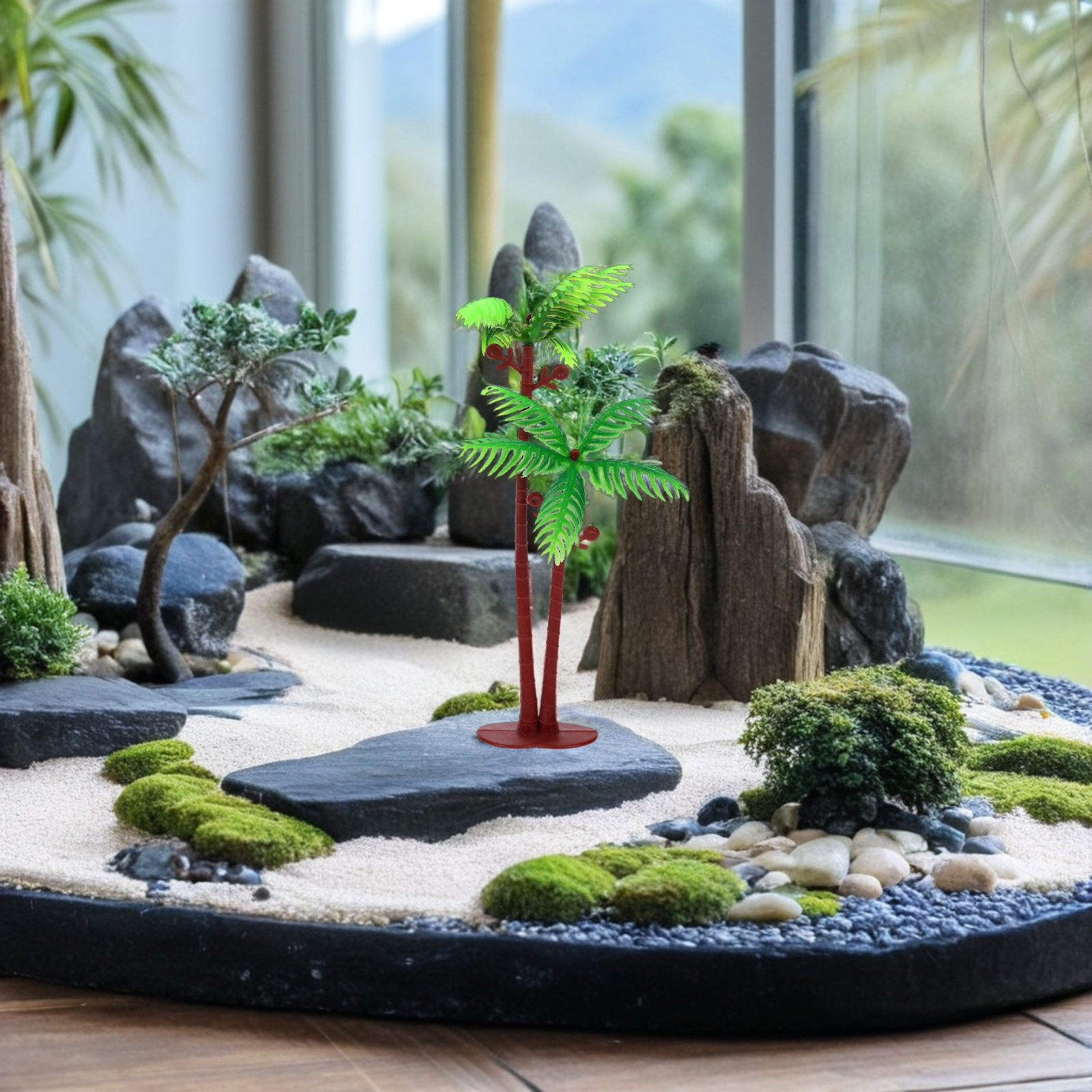 Aquarium Planted Tree - 15 قطعة من أشجار جوز الهند
