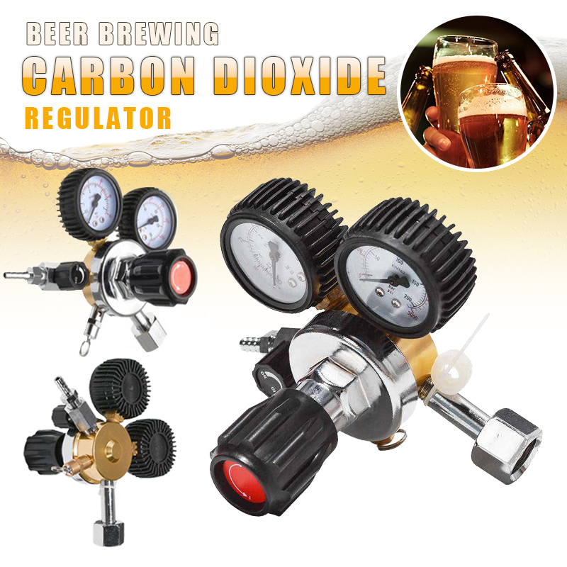 Co2 Regulator Dual Stage - منظم زجاجة الغاز CO2 ثاني أكسيد