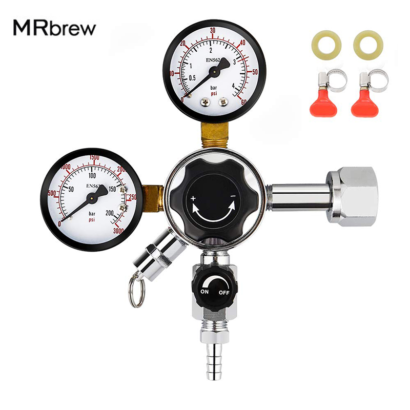 Co2 Regulator Dual Stage - المزدوج مقياس CO2 مشروع البيرة منظم