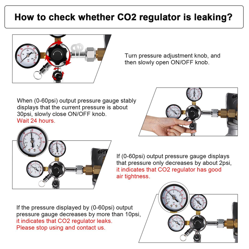 منظم برميل CGA-320، منظم ثاني  - مراجعة Co2 Regulator Dual Stage وسعره