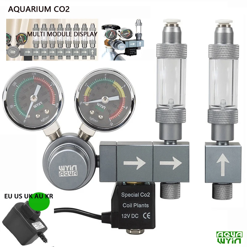 منظم ثاني أكسيد الكربون للأحوا - مراجعة Co2 Regulator Dual Stage وسعره