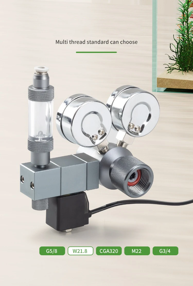 منظم ثاني أكسيد الكربون للأحوا - مراجعة Co2 Regulator Dual Stage وسعره