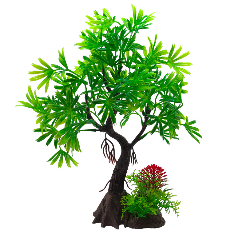 نباتات زينة لحوض السمك الاصطنا - مراجعة Aquarium Planted Tree وسعره