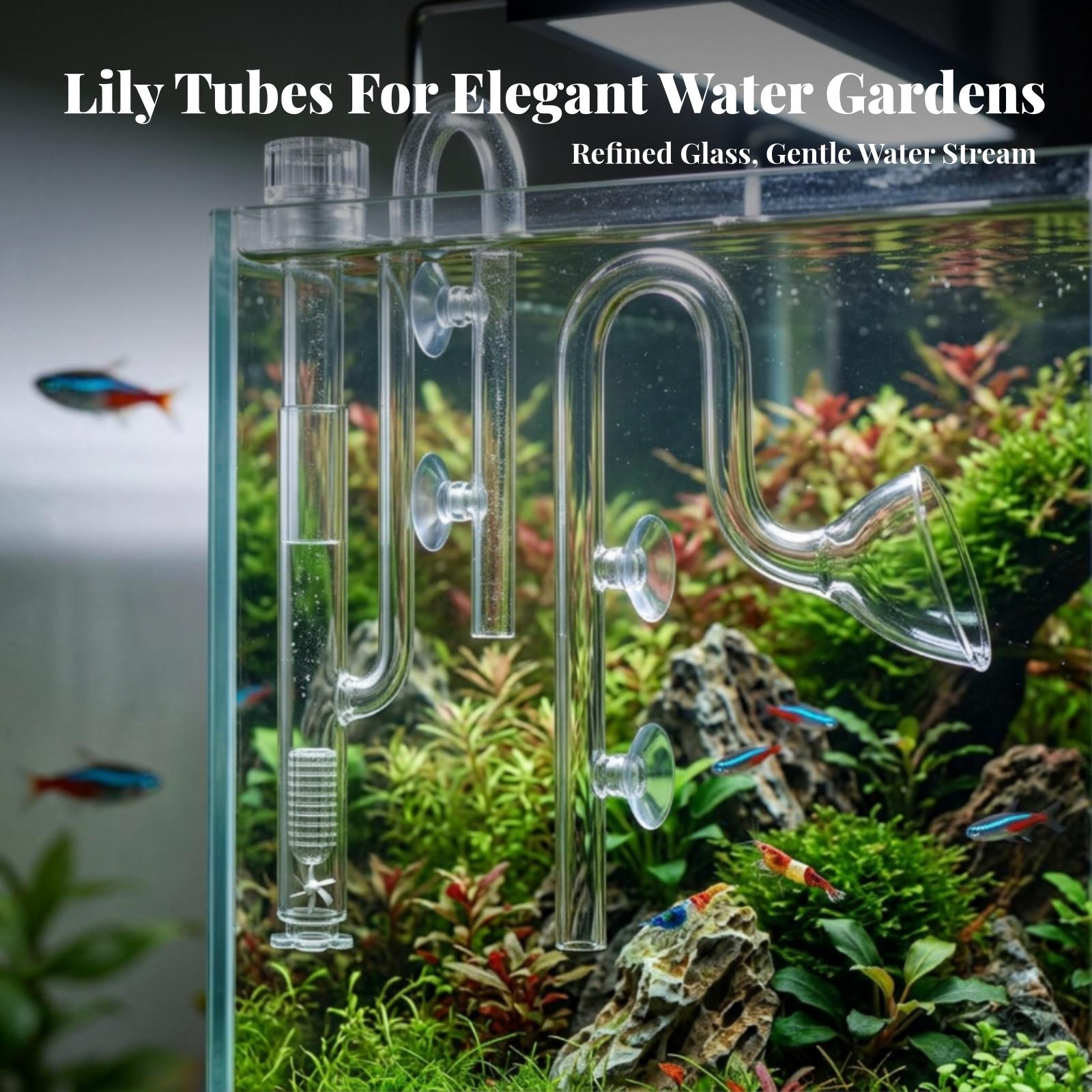مجموعة أنابيب تهوية شفافة لمدخ - مراجعة Aquarium Planted Tank Filter وسعره