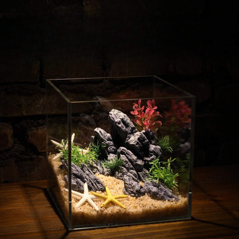 ديكور حوض السمك، صخور اصطناعية - مراجعة Planted Aquarium Aquascape وسعره