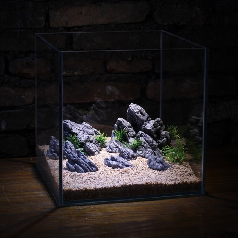ديكور حوض السمك، صخور اصطناعية - مراجعة Planted Aquarium Aquascape وسعره