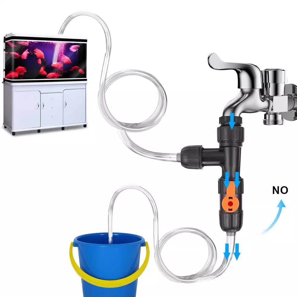 ملحقات مبدل المياه لخزان الأسم - مراجعة Aquarium Planted Tank Filter وسعره