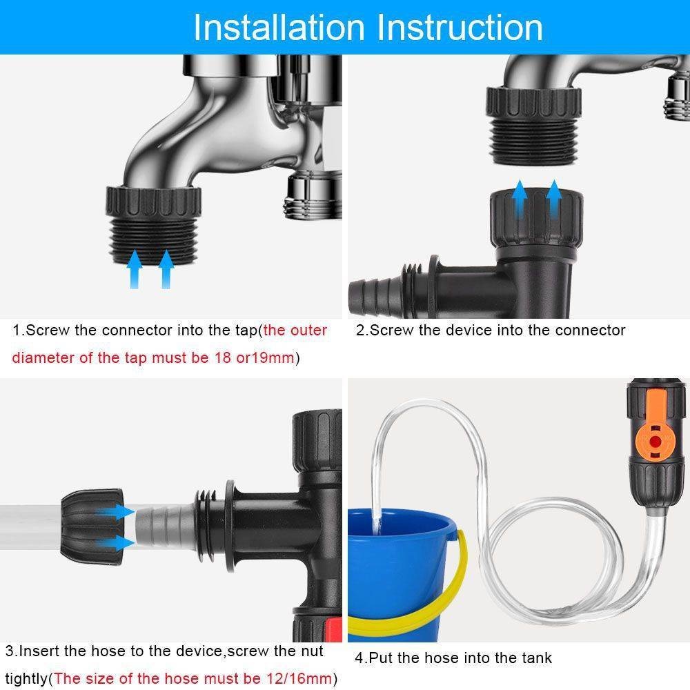 ملحقات مبدل المياه لخزان الأسم - مراجعة Aquarium Planted Tank Filter وسعره