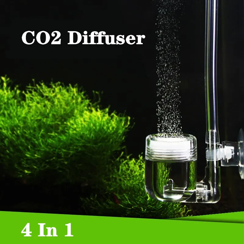 حوض السمك 4 في 1 CO2 الناشر خز - مراجعة Aquarium Plant Live وسعره