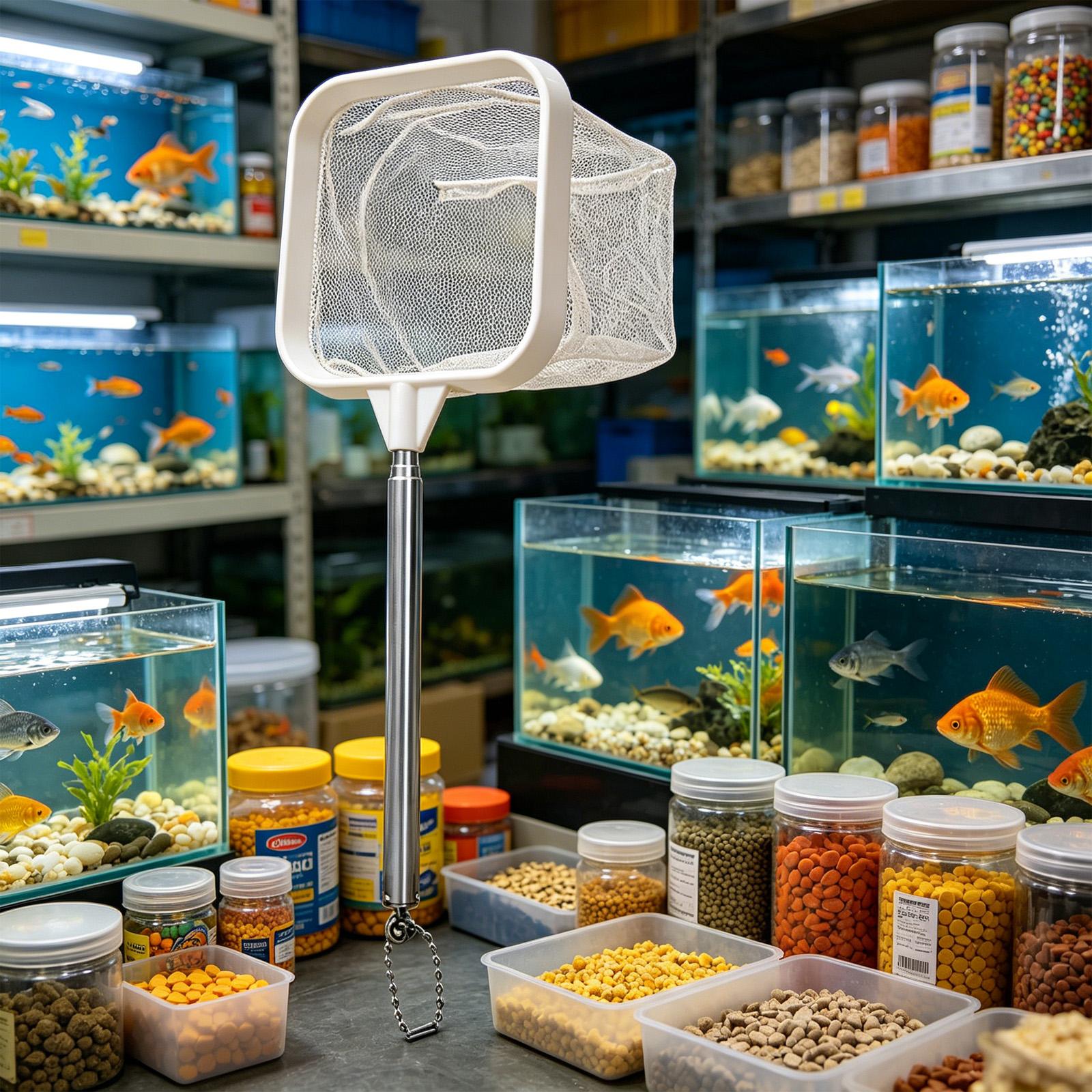 أداة تنظيف مياه خارجية بمقبض ط - مراجعة Aquarium Planted Tree وسعره