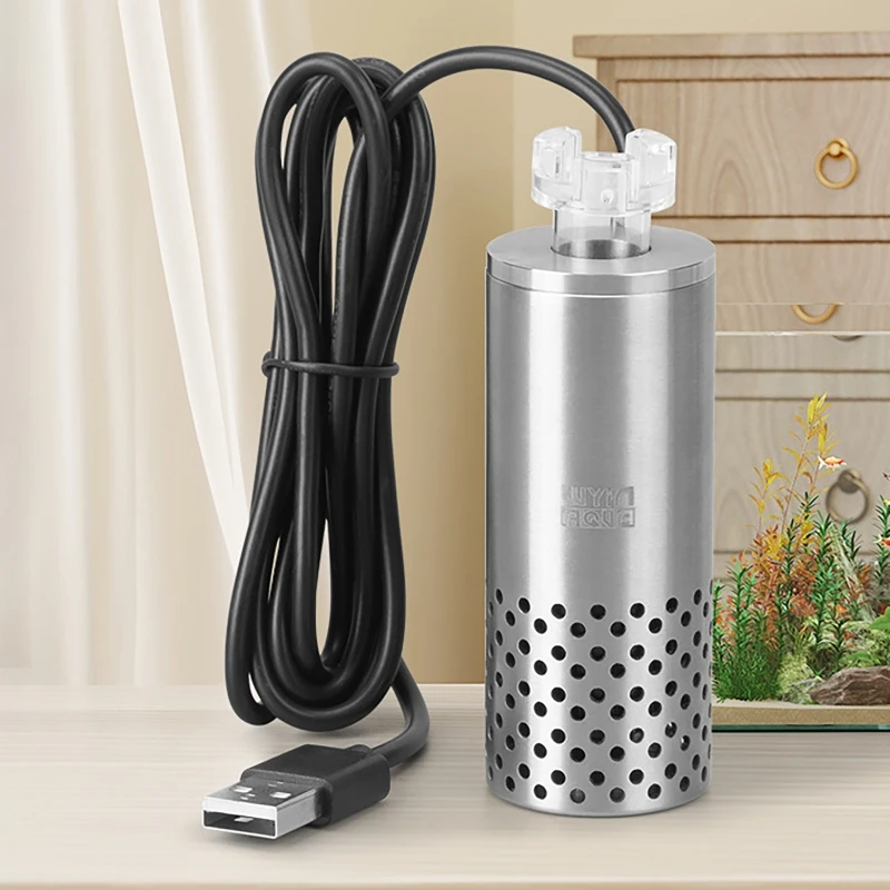 مزيل طبقة الزيت الكهربائي لحوض - مراجعة Aquarium Planted Tank Filter وسعره