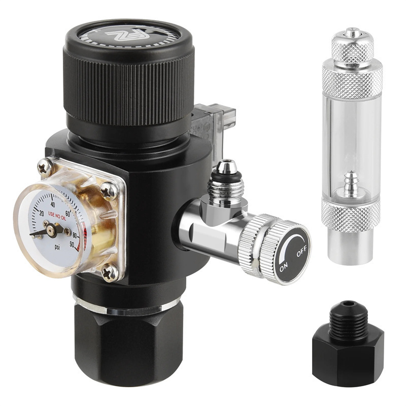 منظم ثاني أكسيد الكربون ثنائي  - مراجعة Co2 Regulator Dual Stage وسعره