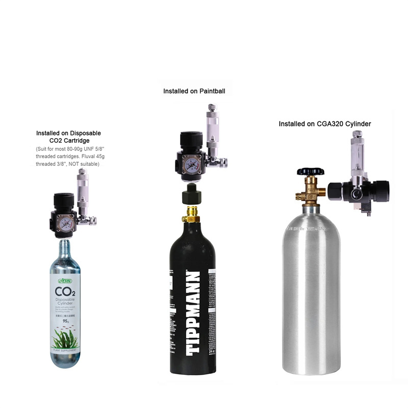 Fzone صغيرة مزدوجة المرحلة Co2 - مراجعة Co2 Regulator Dual Stage وسعره