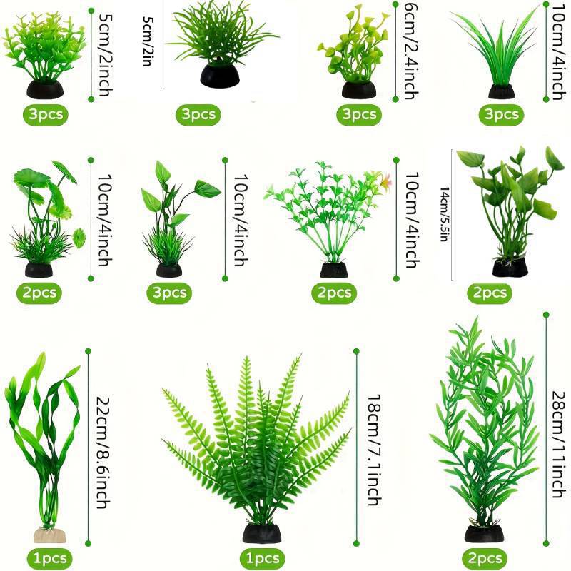 مجموعة ديكور حوض السمك نباتات  - مراجعة Planted Aquarium Aquascape وسعره