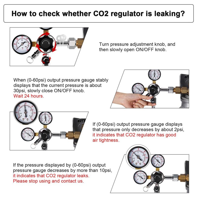 منظم برميل CGA-320، منظم ثاني  - مراجعة Co2 Regulator Dual Stage وسعره