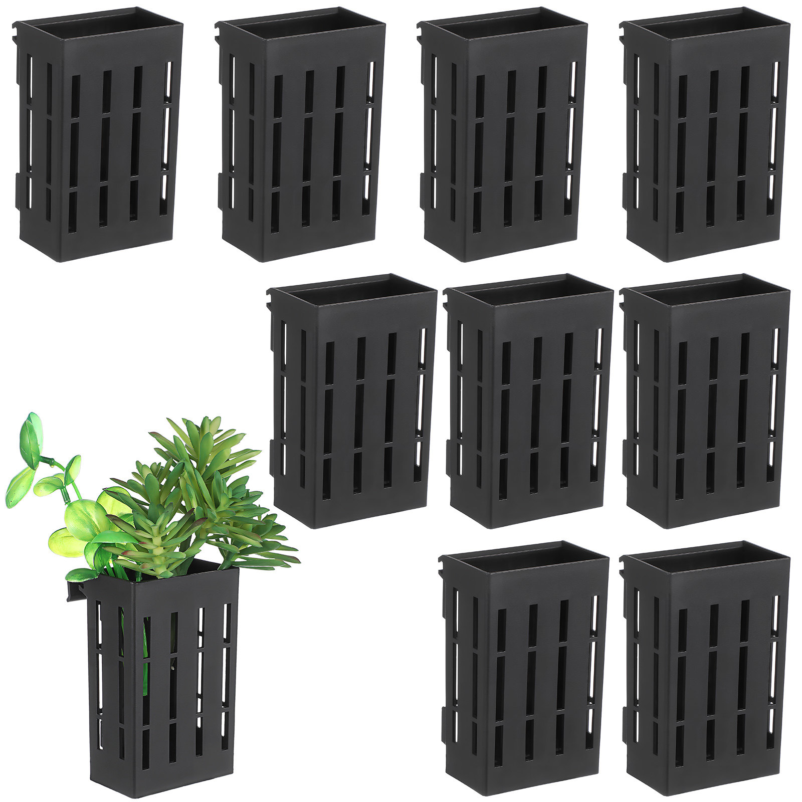 10 قطع سلال نباتات مائية معلقة - مراجعة Aquarium Plant In Pot وسعره