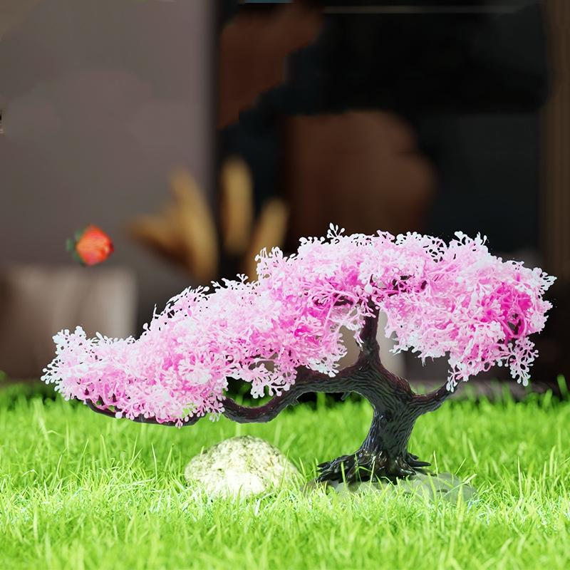 نباتات اصطناعية جديدة لتزيين أ - مراجعة Aquarium Planted Tree وسعره